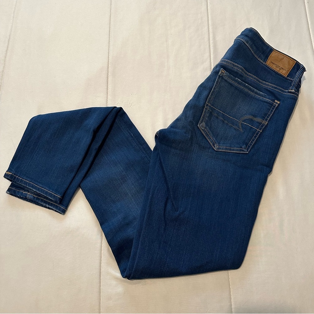 American Eagle AE Skinny Jegging Jean sz 6 XLong x-long